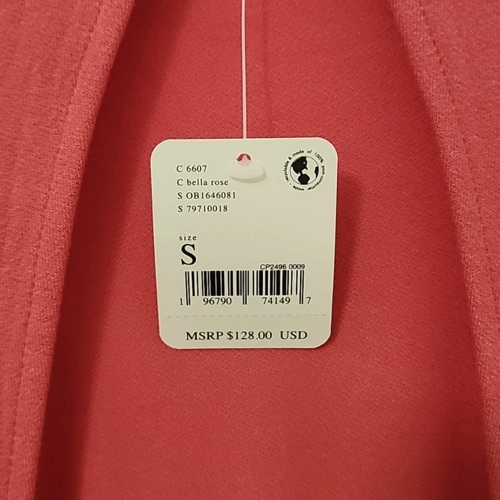 Free People Women's Bella Rose Color Midi Dress.  Size S - Picture 7 of 10